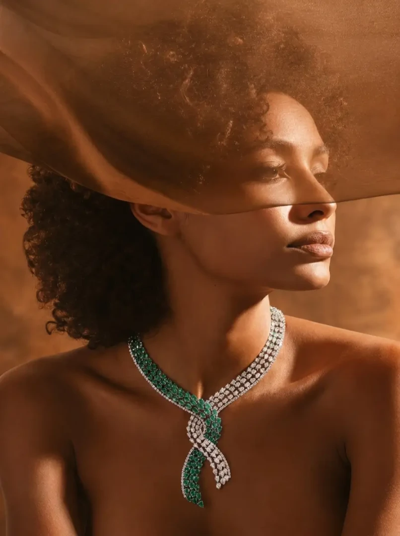 Diamond-Style Necklace